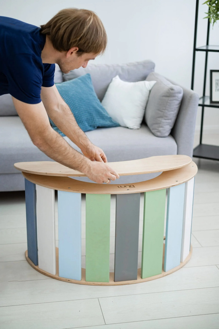 Luna Toys Houten Tafelblad voor Schommelstoel