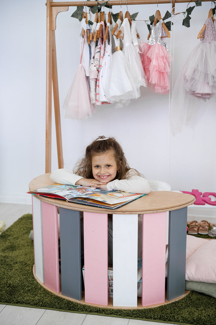 Luna Toys Houten Tafelblad voor Schommelstoel