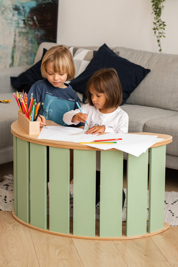 Luna Toys Houten Tafelblad voor Schommelstoel