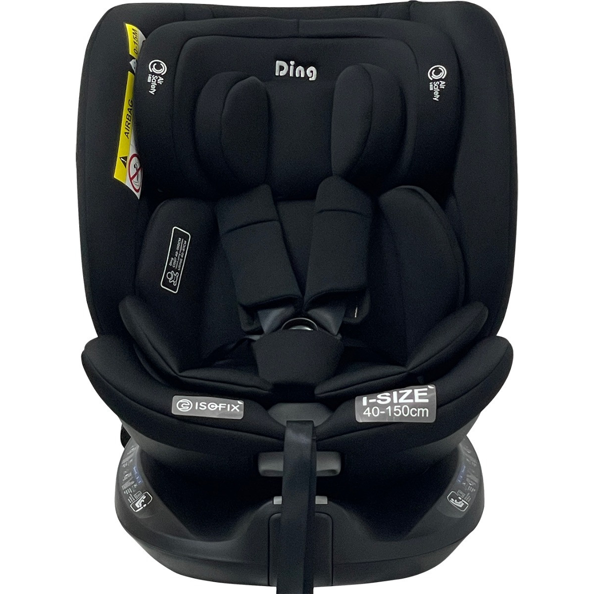 Weekendaanbieding: Ding Mae Black 40-150 cm 360° i-Size Autostoel