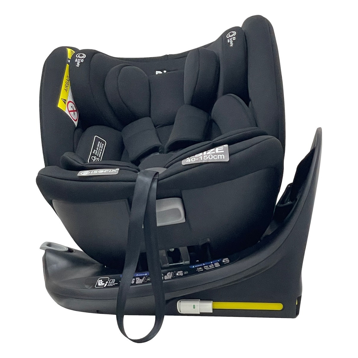 Weekendaanbieding: Ding Mae Black 40-150 cm 360° i-Size Autostoel