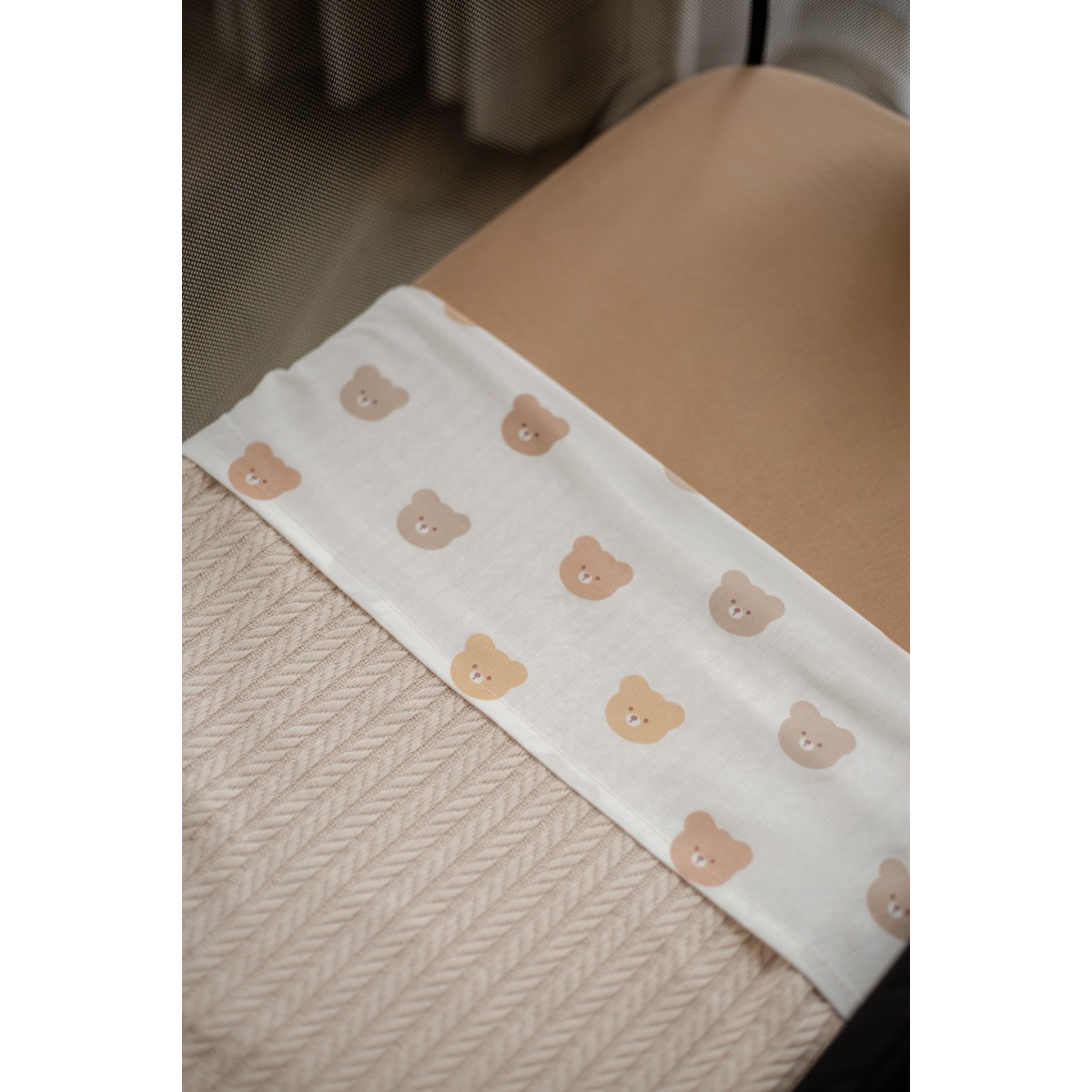 MamaLoes Jersey Latte 50x90 cm Co-sleeper Wieg aan Bed Hoeslaken