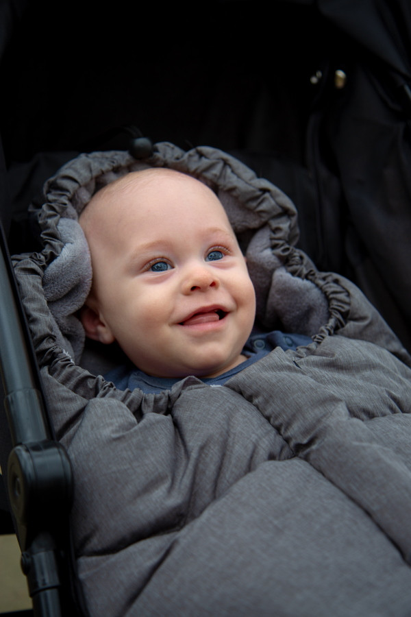 Ding Grey Deluxe Universele Buggy/Wandelwagen Voetenzak