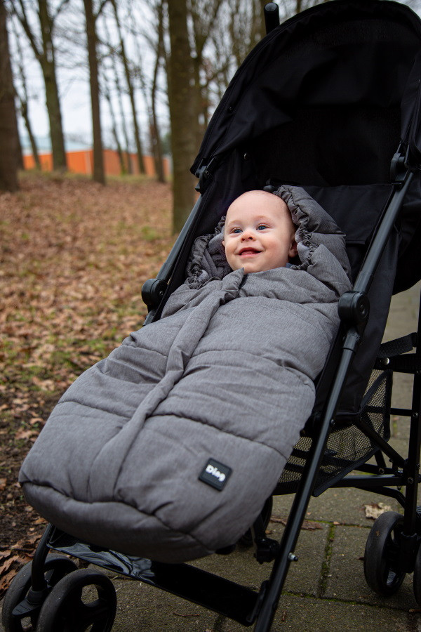 Ding Grey Deluxe Universele Buggy/Wandelwagen Voetenzak