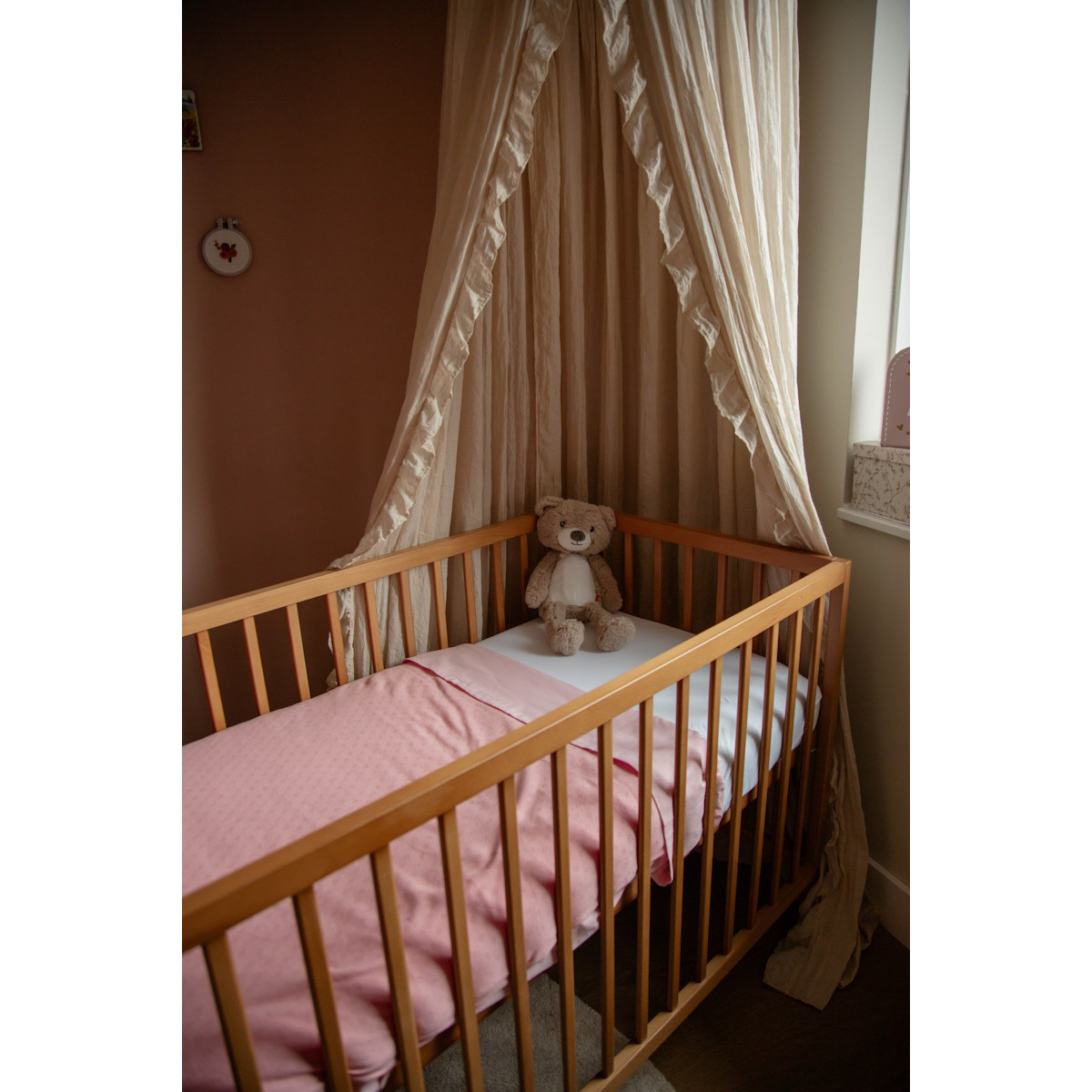 MamaLoes Wit 100 x 150 cm Ledikantlaken