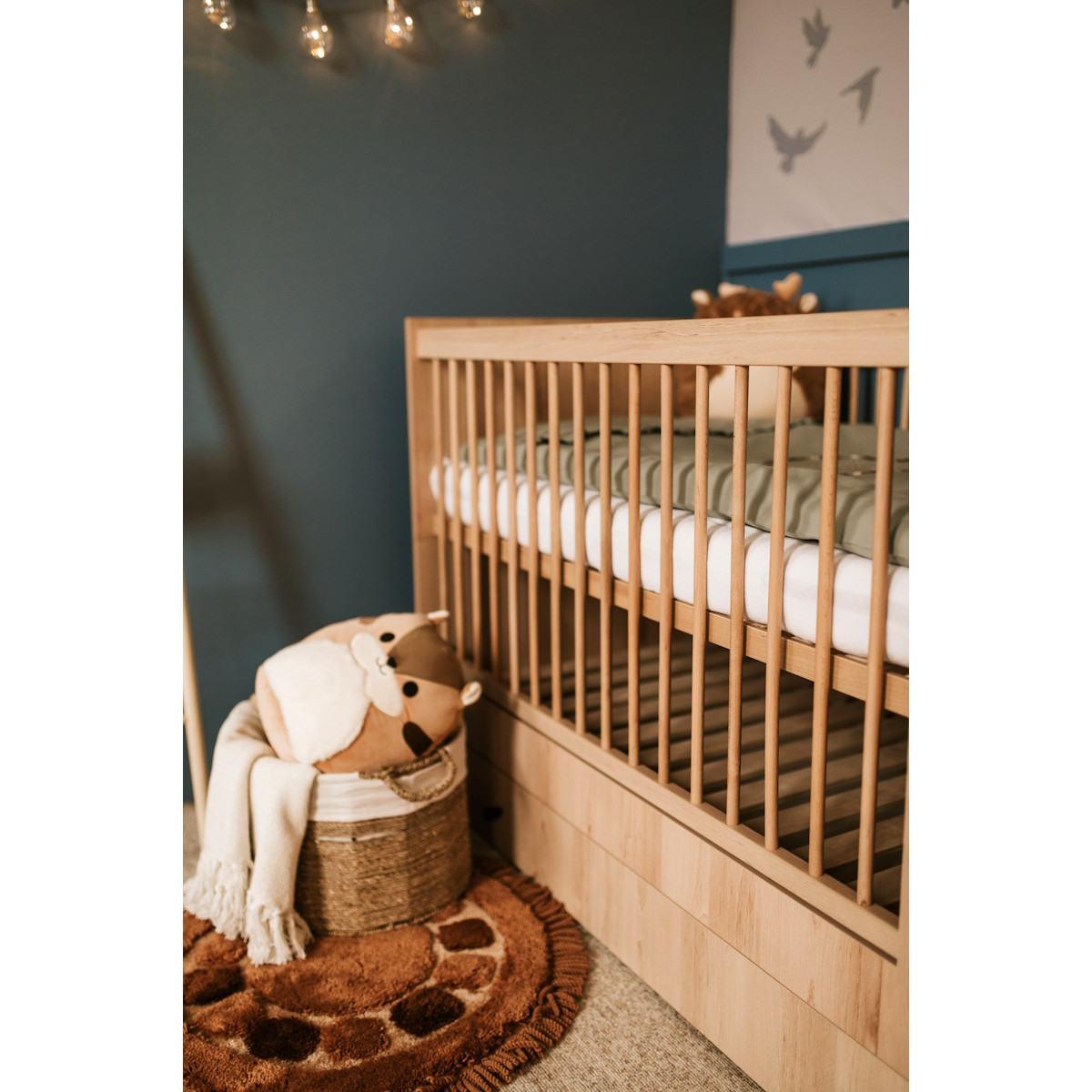 2-in-1 Ledikant en Commode Lize Naturel