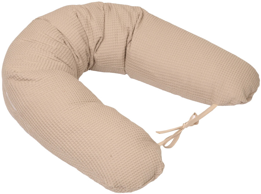 MamaLoes Amy Wafel Beige Voedingskussen