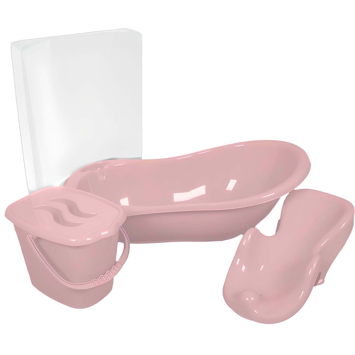 MamaLoes Licht Roze Badset