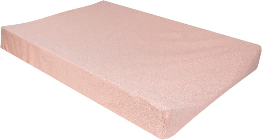 MamaLoes Badstof Light Pink Aankleedkussenhoes