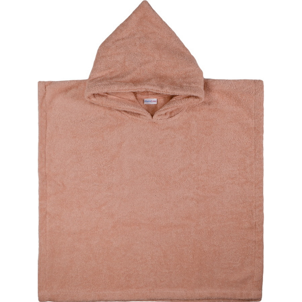 MamaLoes Badstof Light Pink Baby Poncho