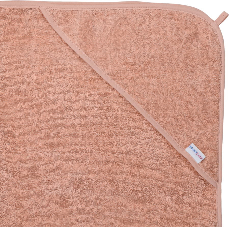 MamaLoes Badstof Light Pink Badcape