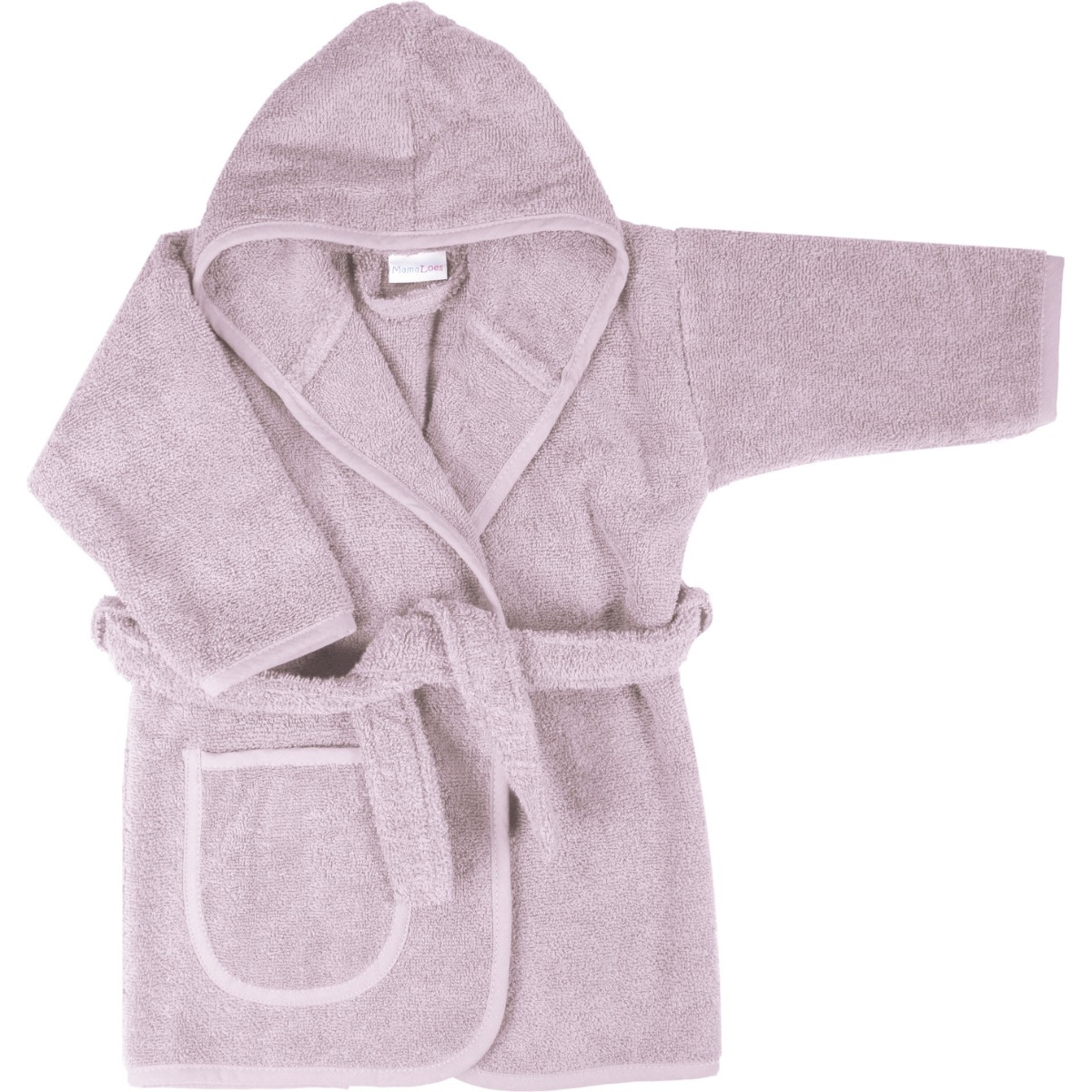 MamaLoes Badstof Lila 1-2jr Kinder Badjas