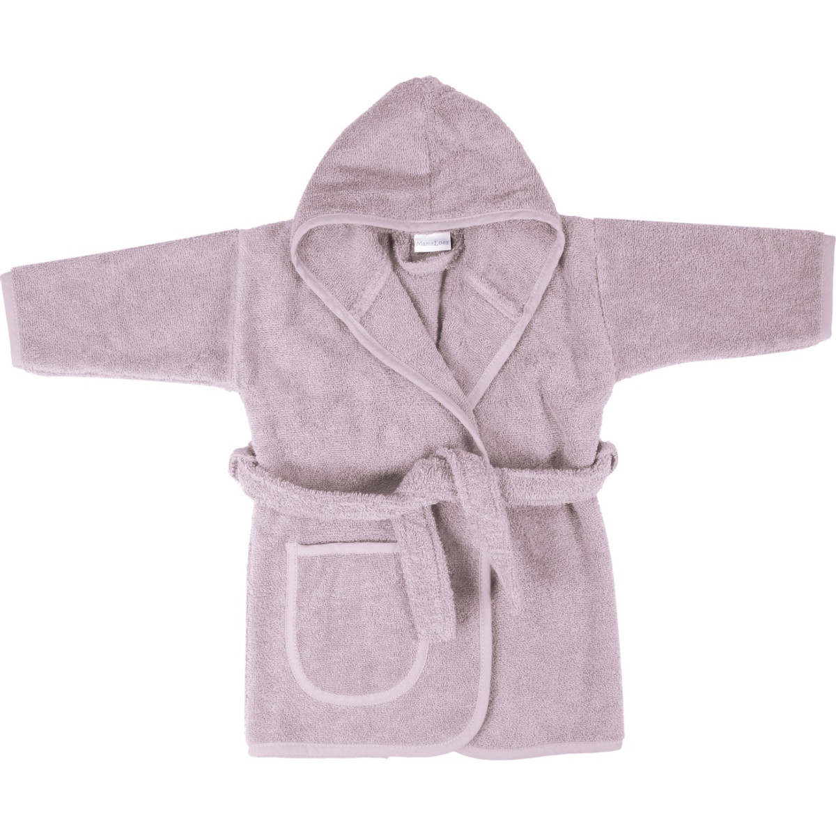 MamaLoes Badstof Lila 1-2jr Kinder Badjas