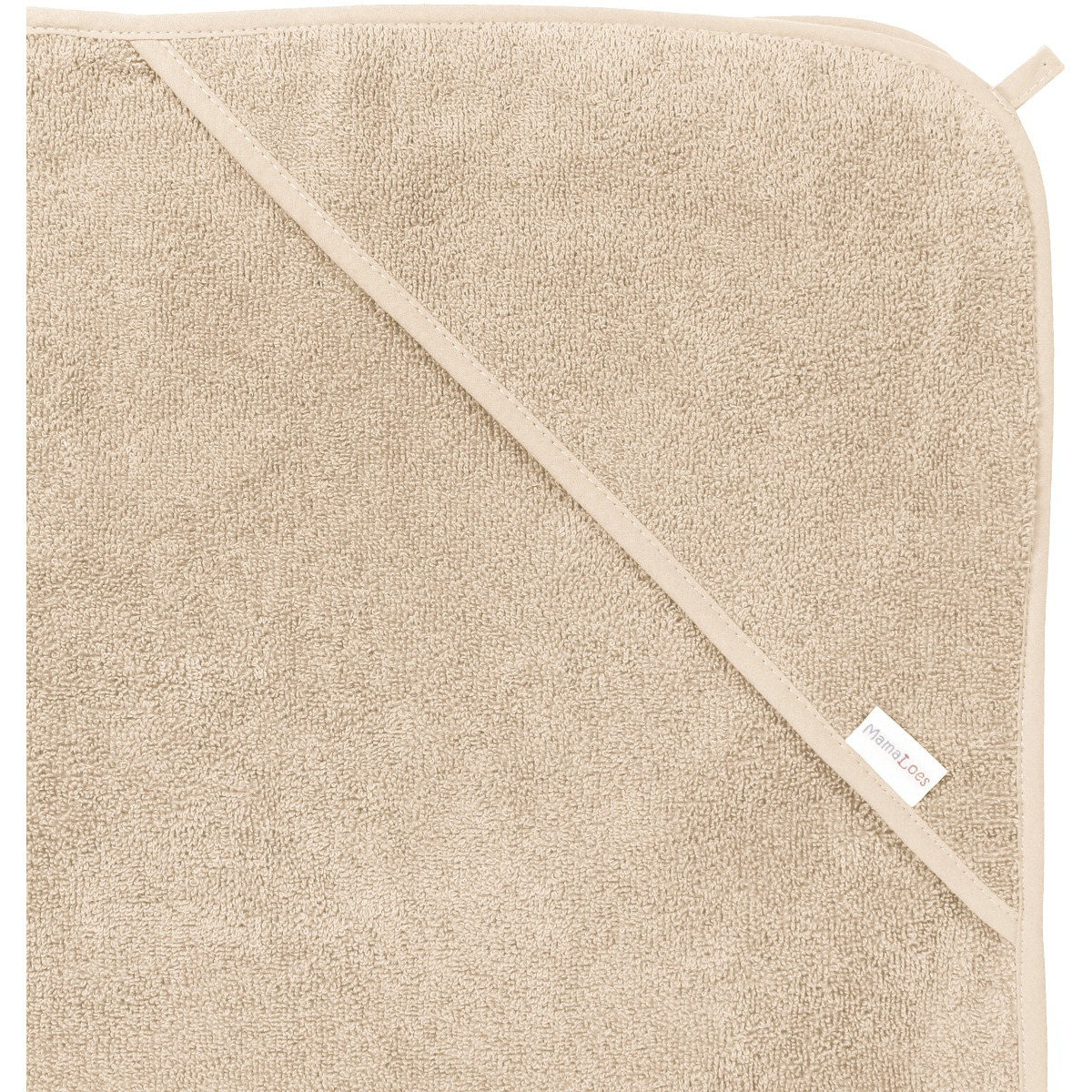 MamaLoes Badstof Oat Badcape