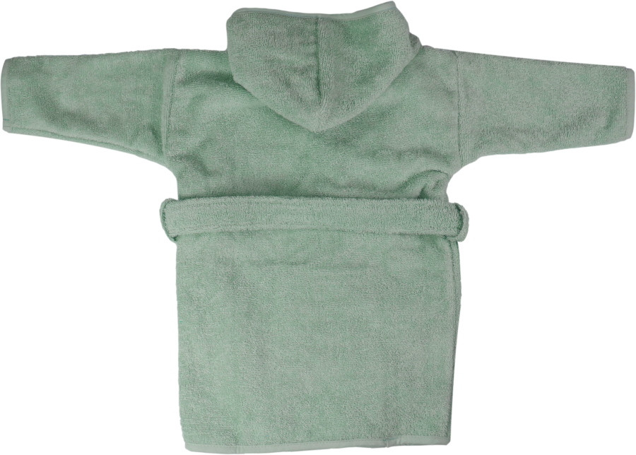 MamaLoes Badstof Stone Green 1-2jr Badjas
