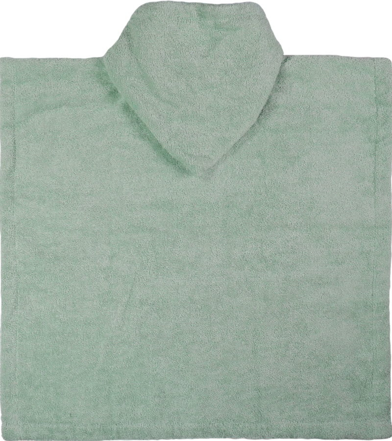 MamaLoes Badstof Stone Green Baby Poncho