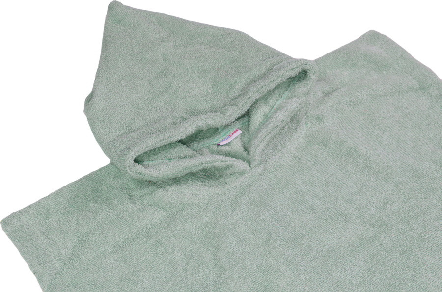 MamaLoes Badstof Stone Green Baby Poncho