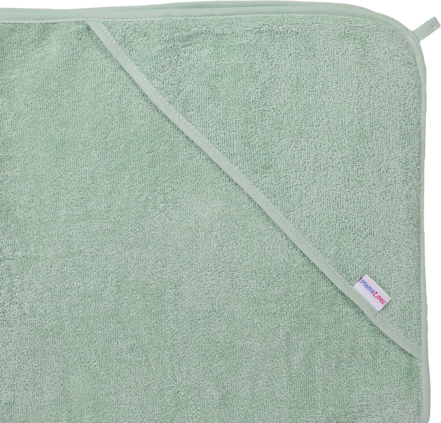MamaLoes Badstof Stone Green Badcape