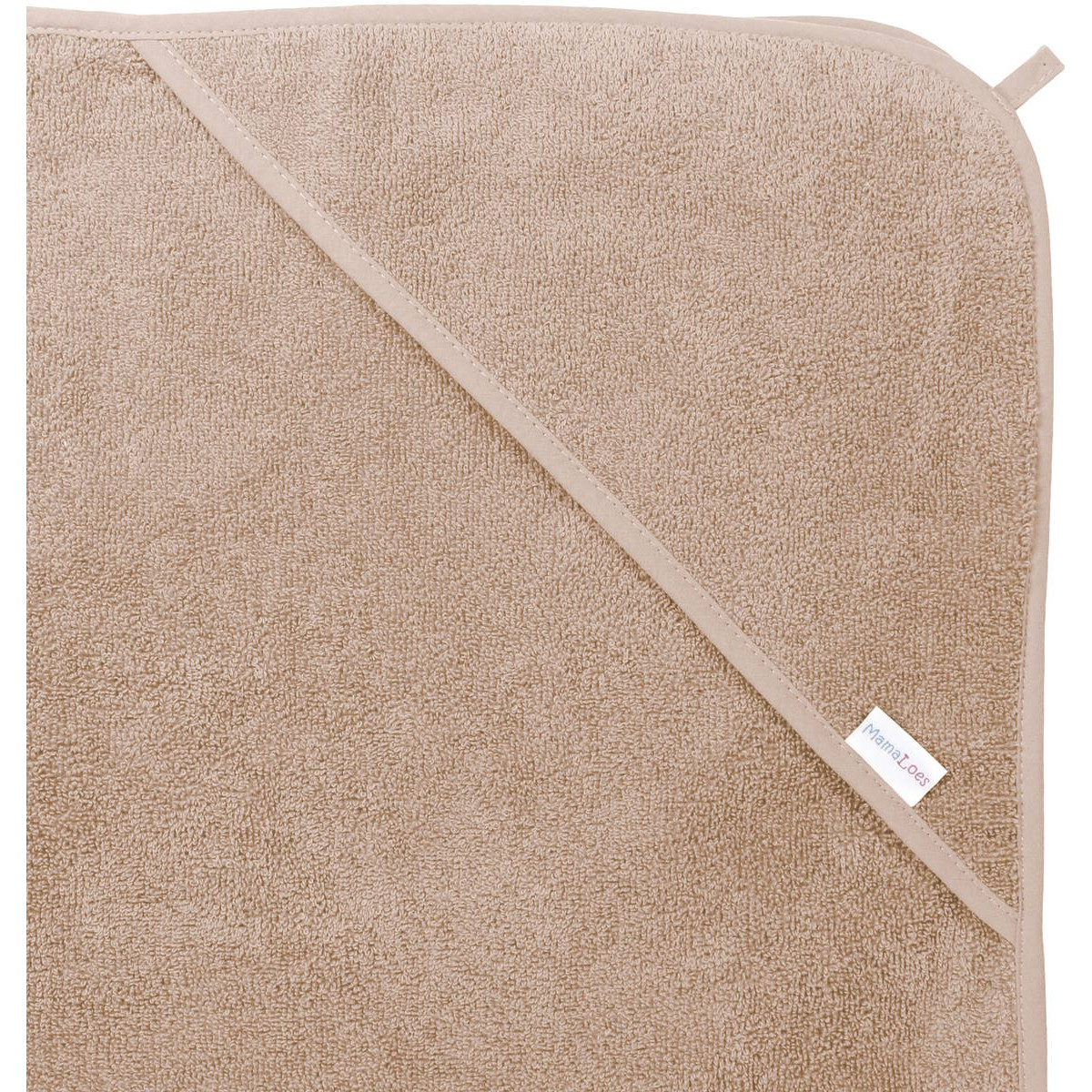 MamaLoes Badstof Zand Badcape
