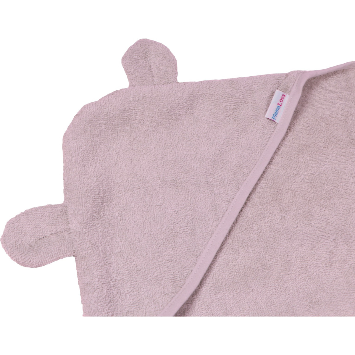 MamaLoes Beer Badstof Lila Badcape