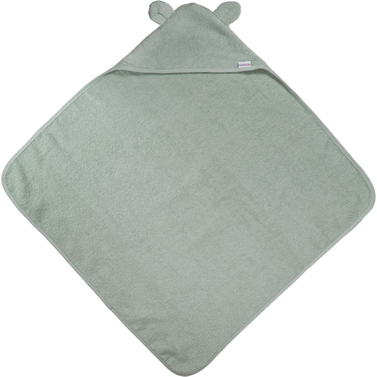 MamaLoes Beer Badstof Stone Green Badcape