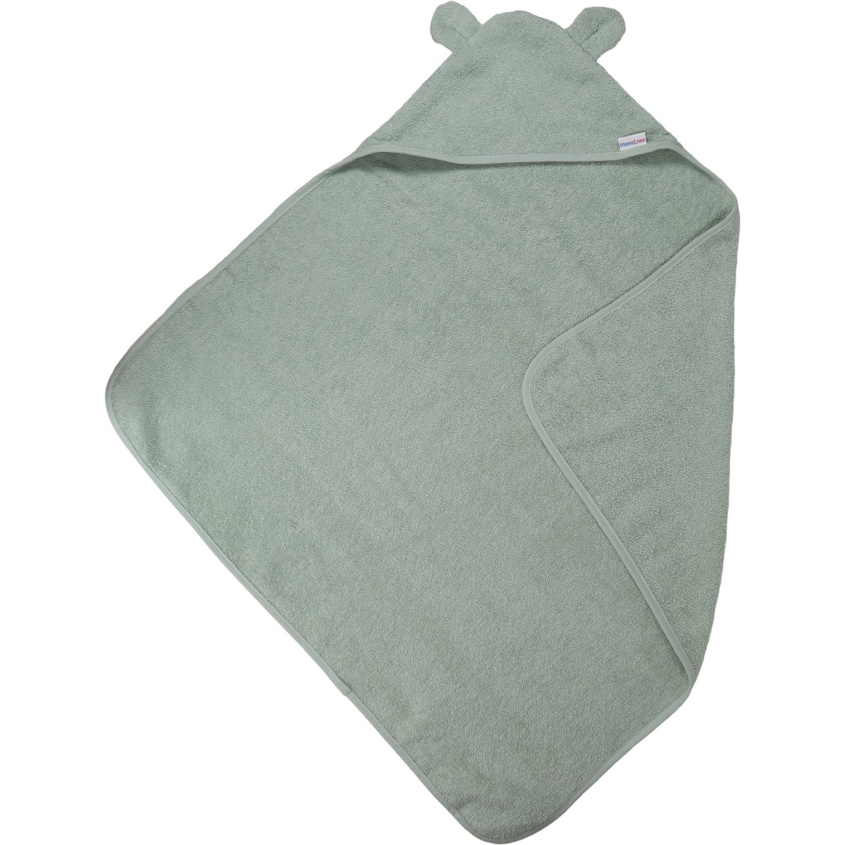 MamaLoes Beer Badstof Stone Green Badcape