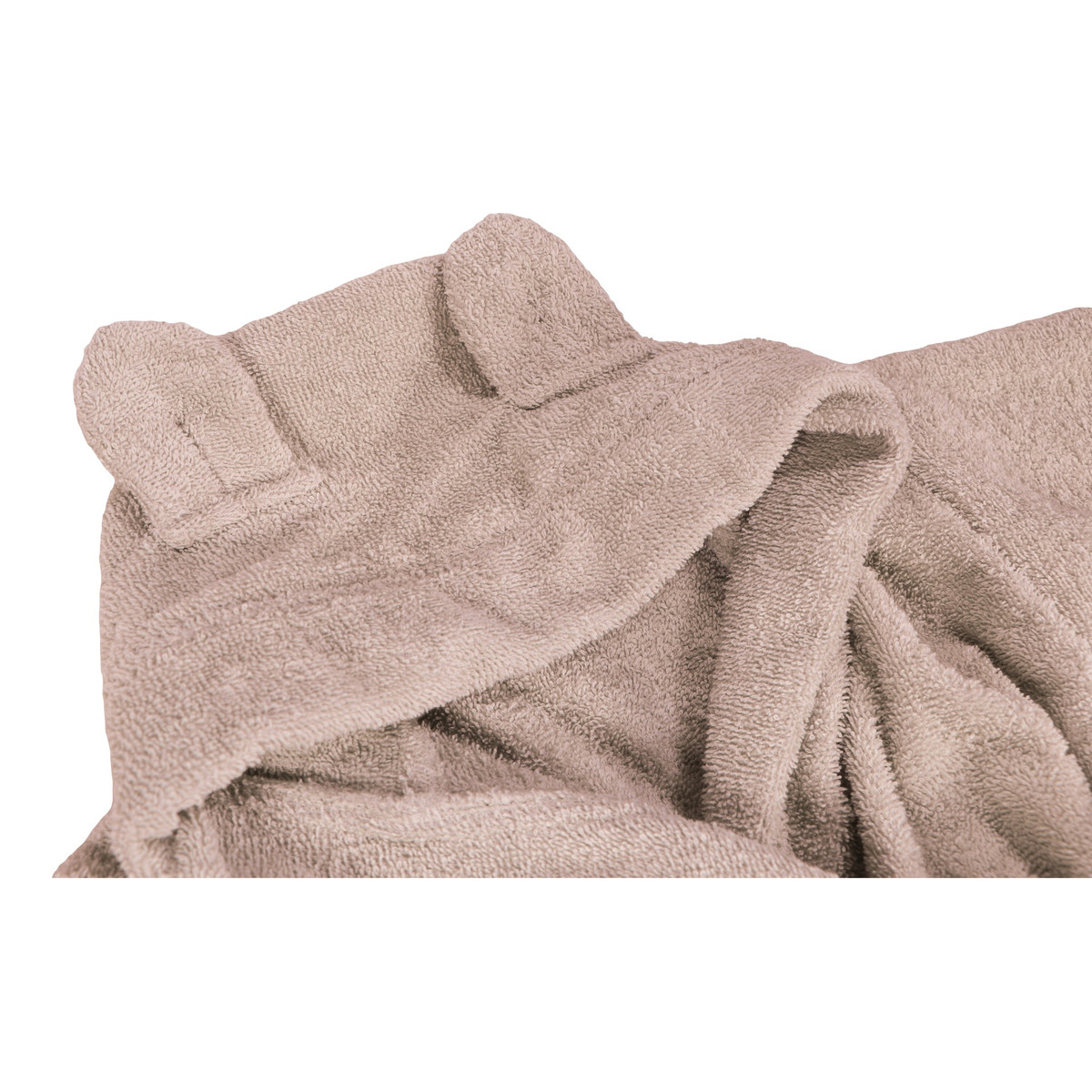 MamaLoes Beer Badstof Zand 1-2jr Kinder Badjas