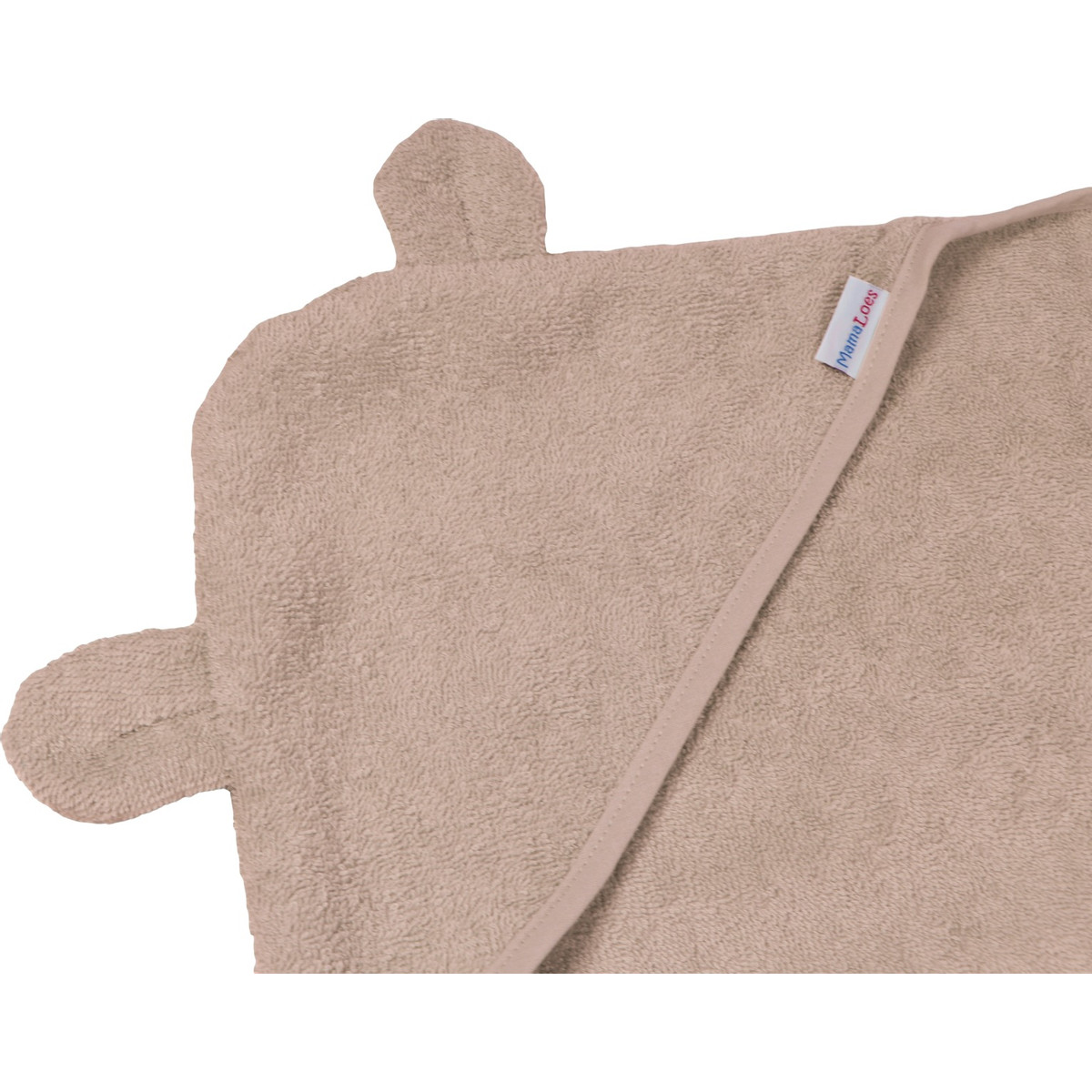 MamaLoes Beer Badstof Zand Badcape