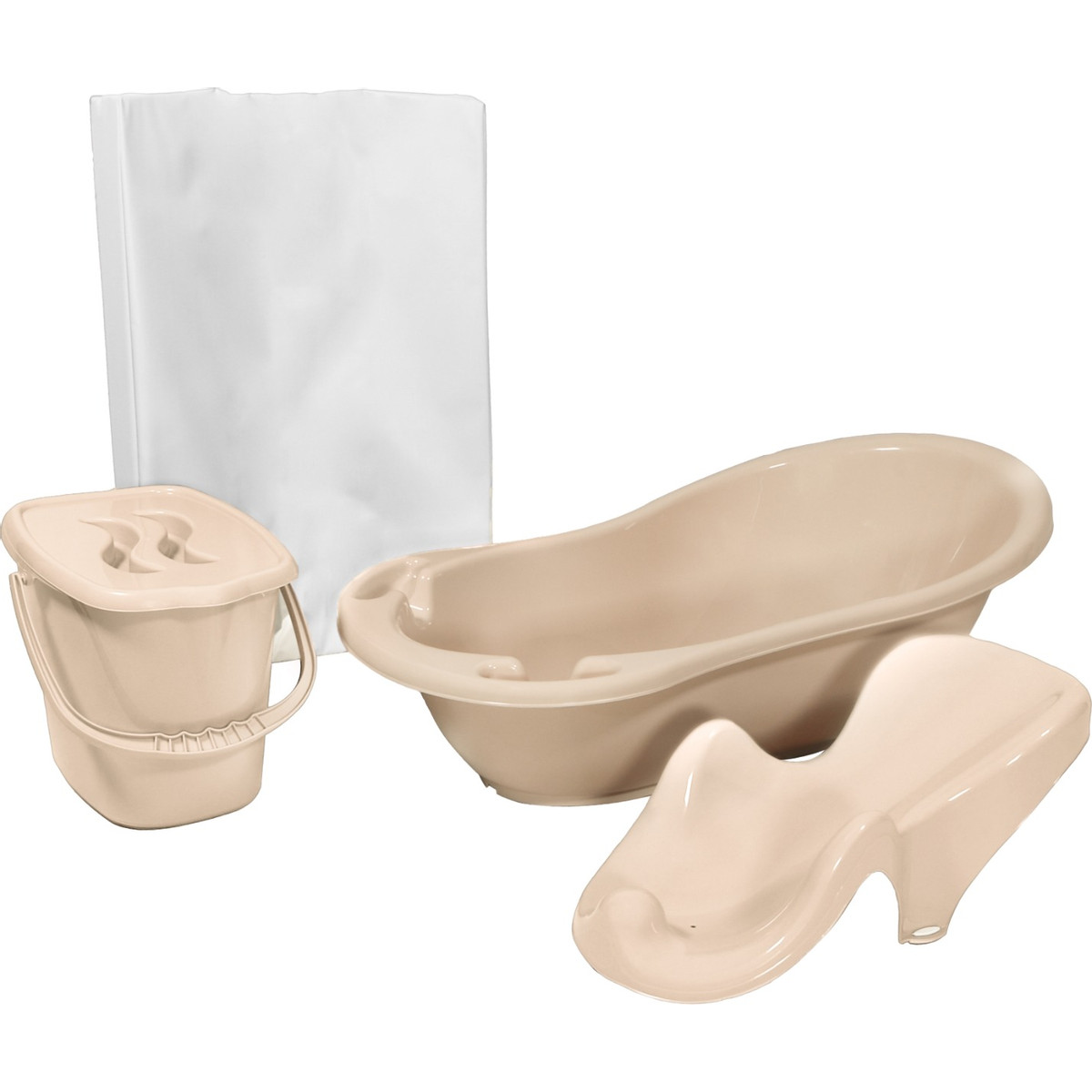 MamaLoes Beige Badset