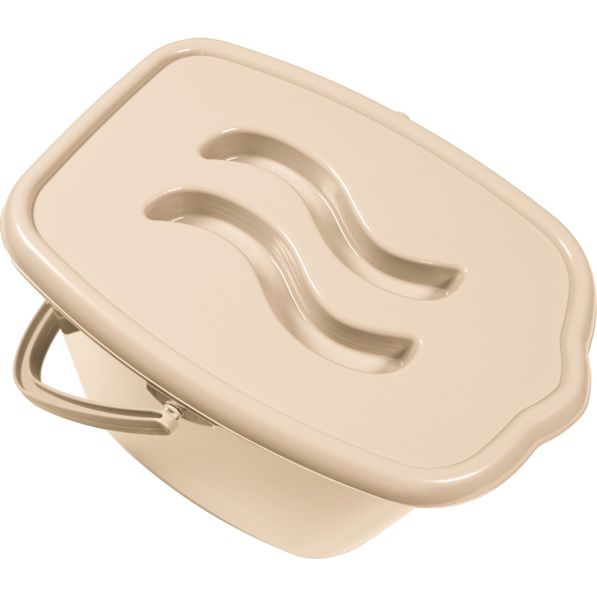 MamaLoes Beige Badset Incl. Witte Badstandaard