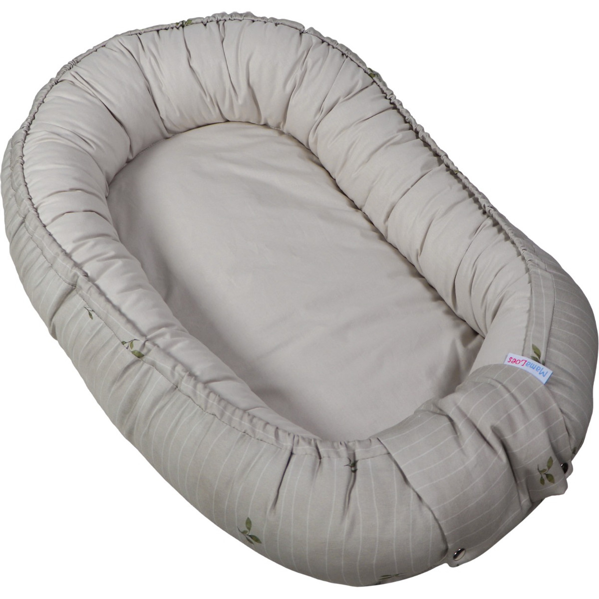 MamaLoes Blaadjes Omkeerbaar Babynest