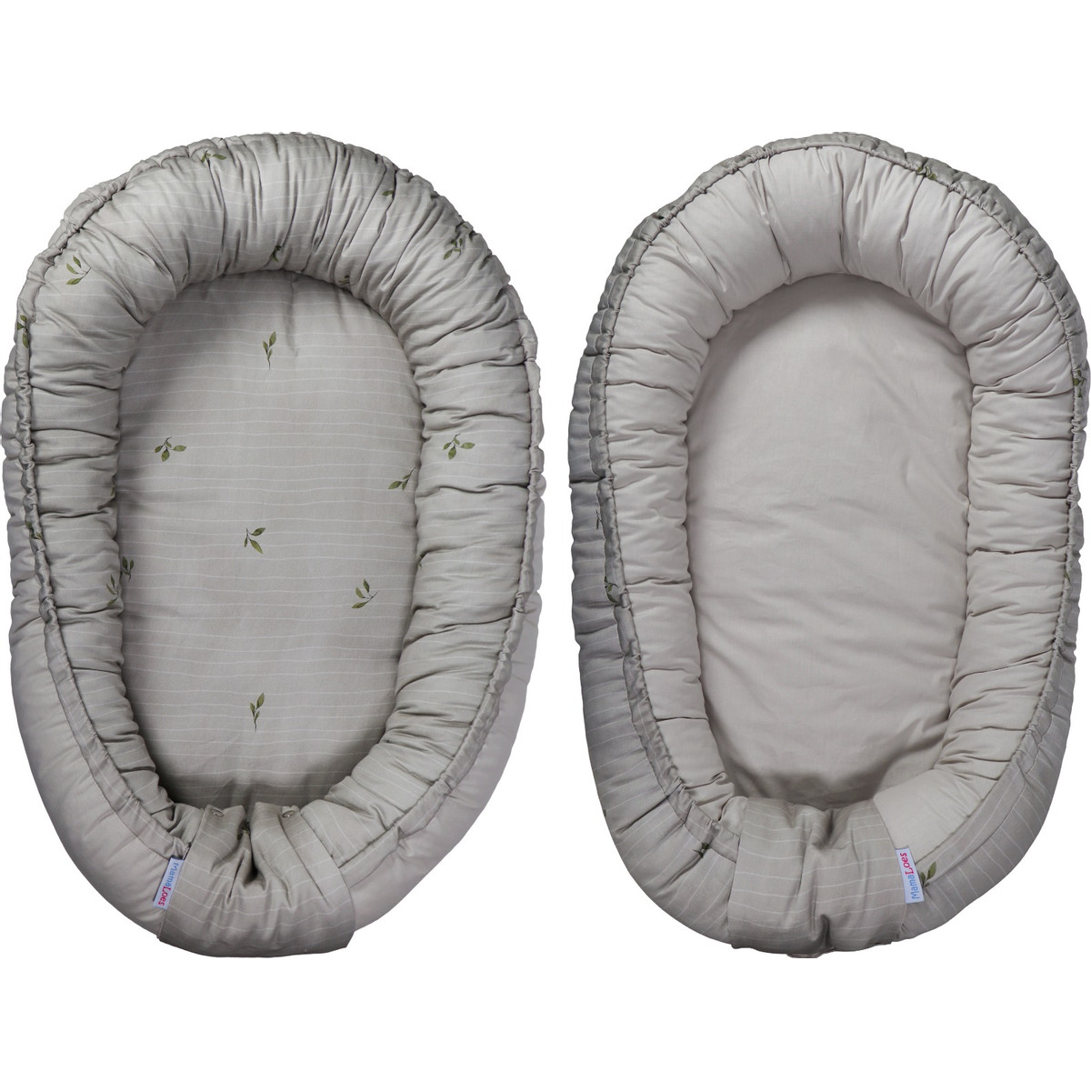 MamaLoes Blaadjes Omkeerbaar Babynest