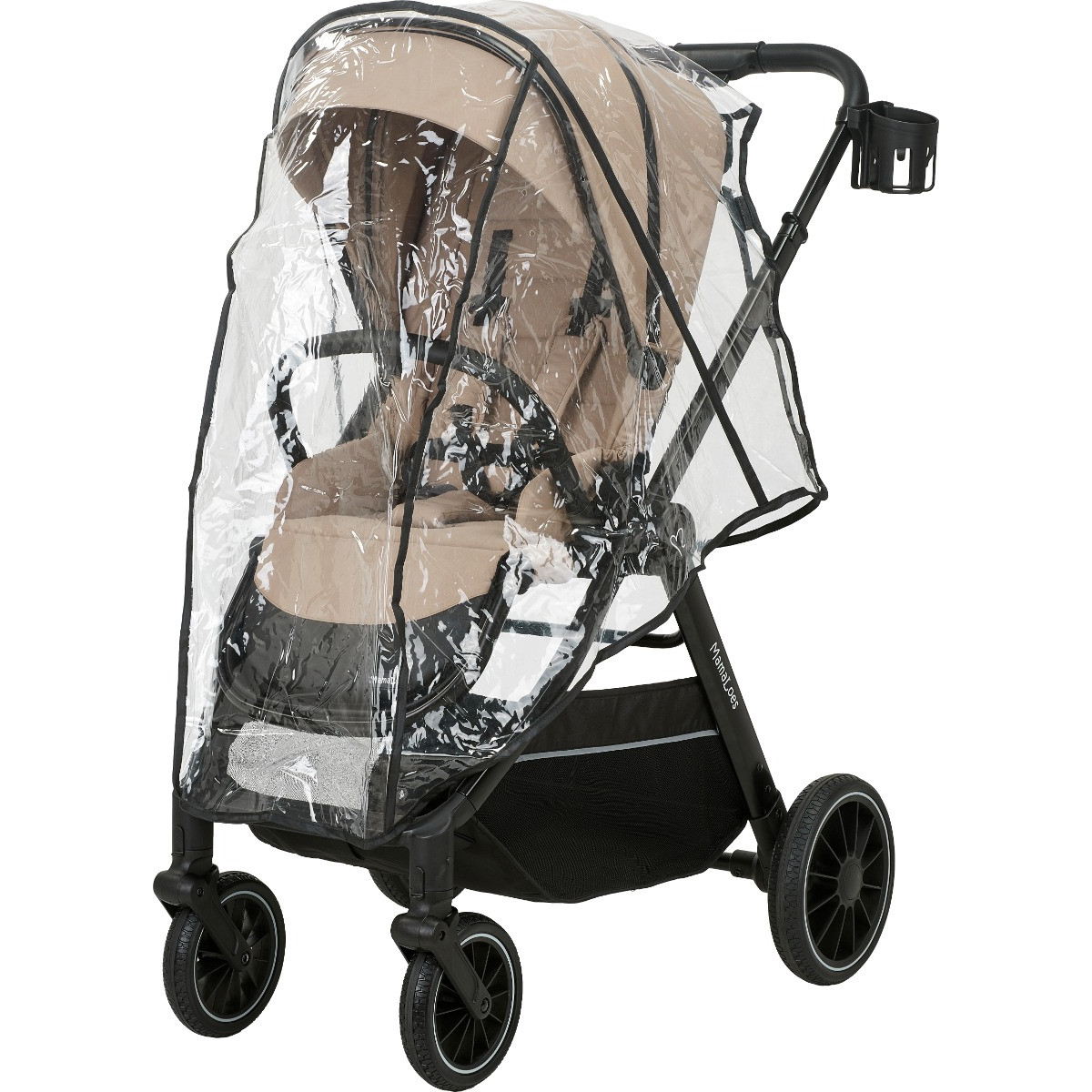MamaLoes Bodi Nougat 3-in-1 Kinderwagen incl. Autostoel