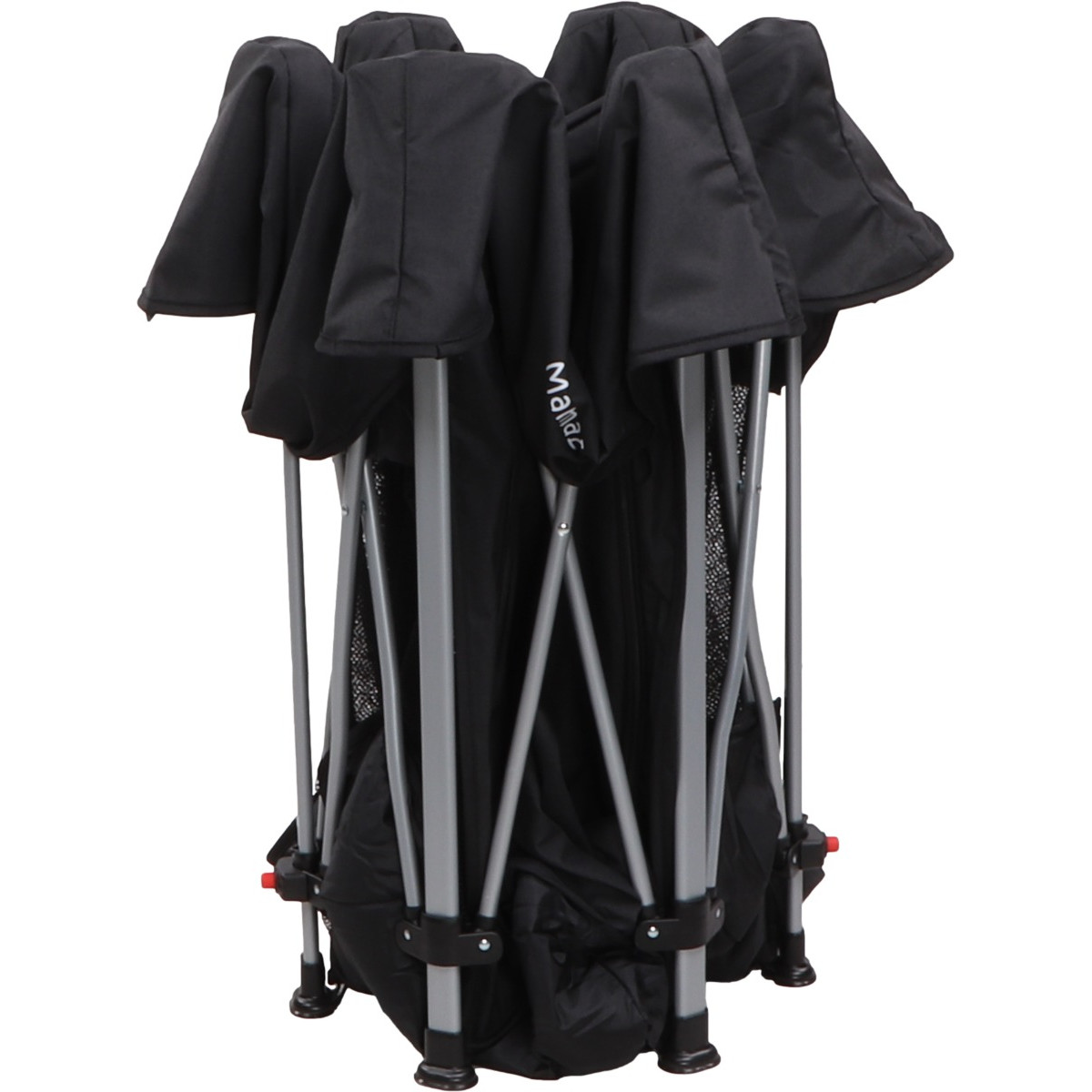 Mamaloes Boris Zwart 6-Hoekige Inklapbare Baby Box