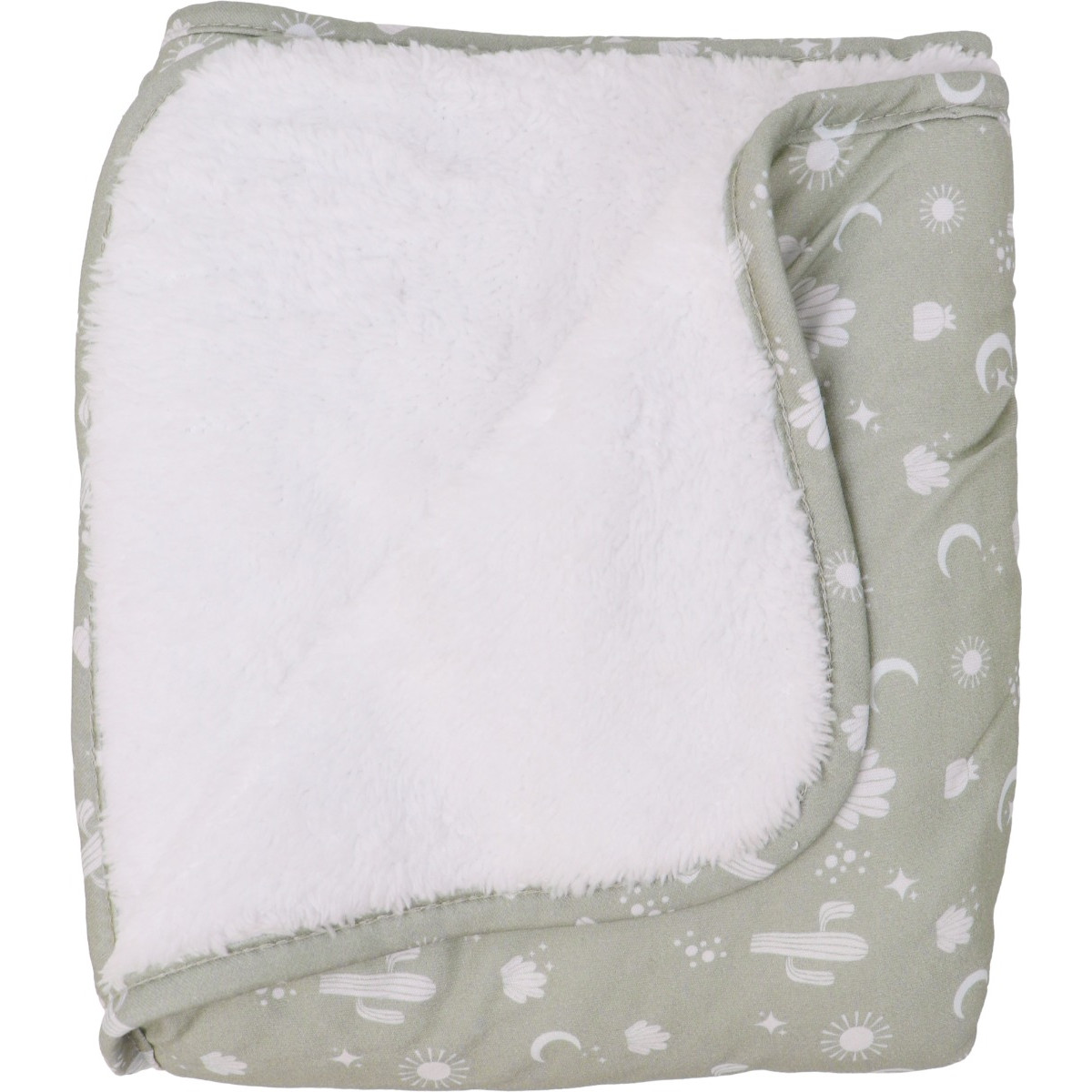 MamaLoes Cactus Fleece 70x90cm Babydeken