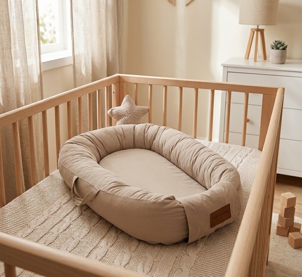 MamaLoes Cappuccino Deluxe Babynest