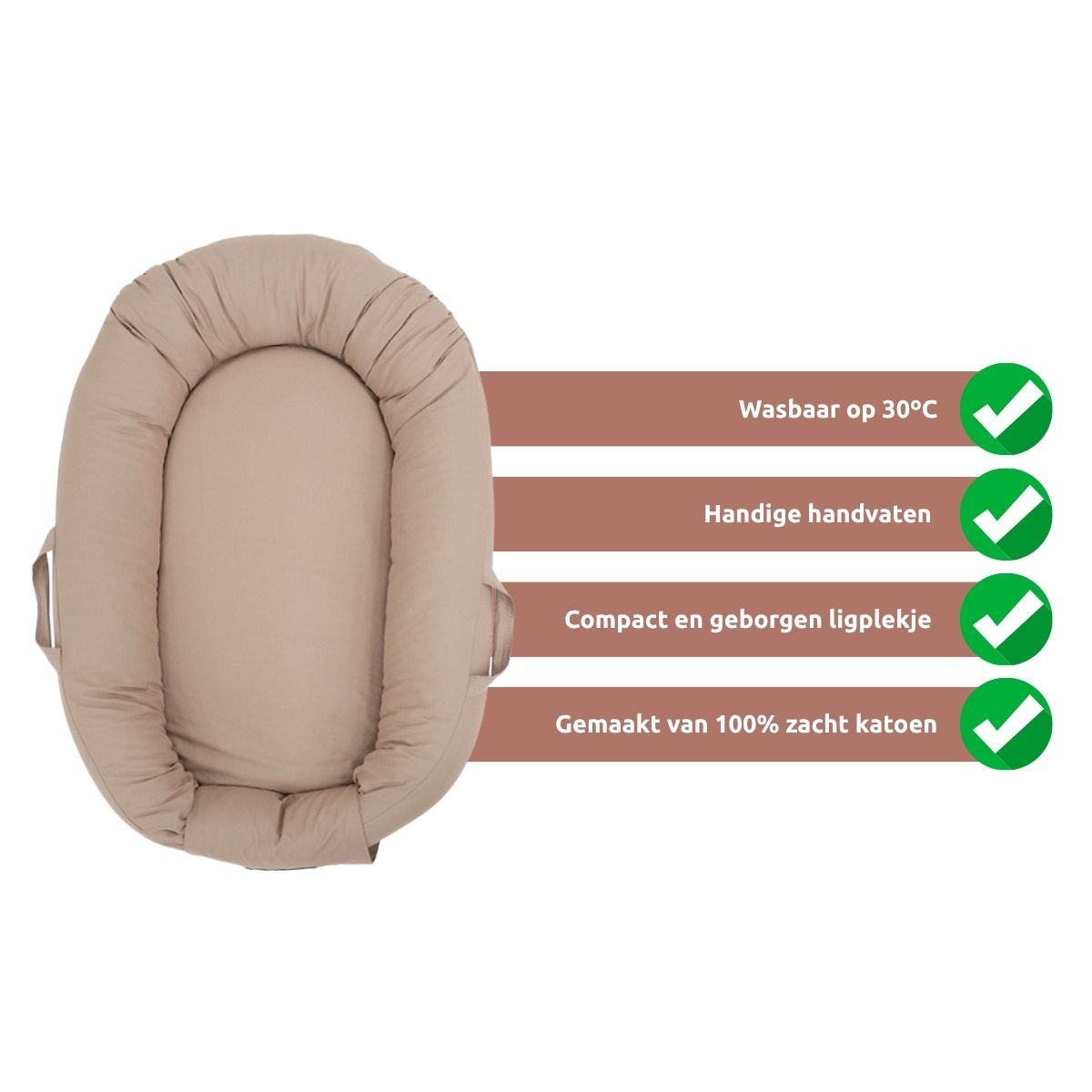 MamaLoes Sand Deluxe Babynest