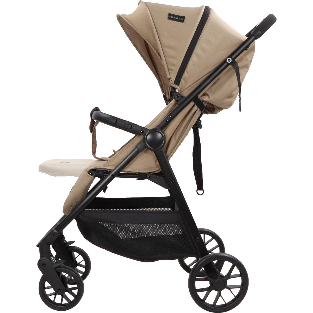 MamaLoes Cato Beige Shopper Wandelwagen