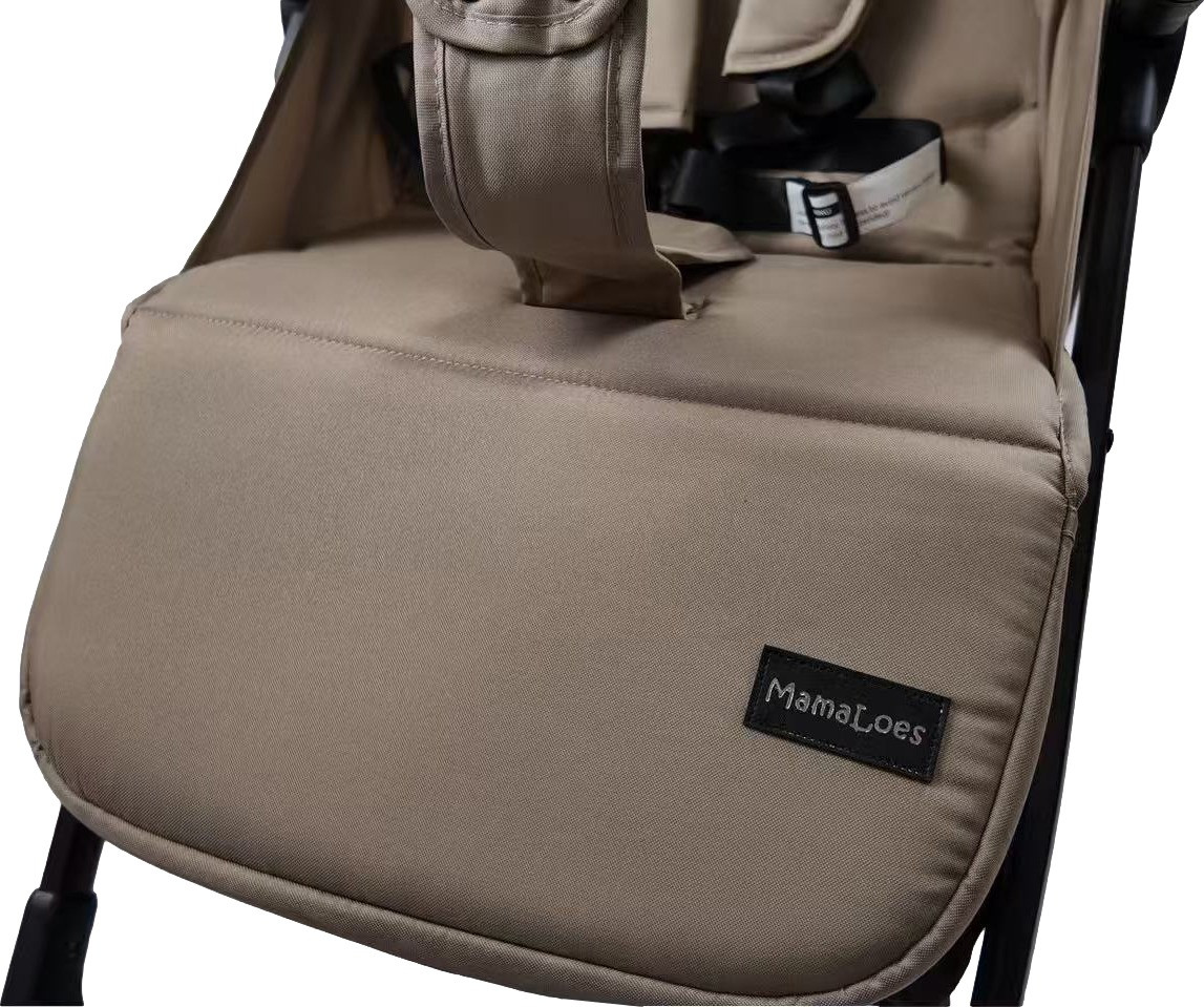 MamaLoes Cato Zwart Shopper Wandelwagen