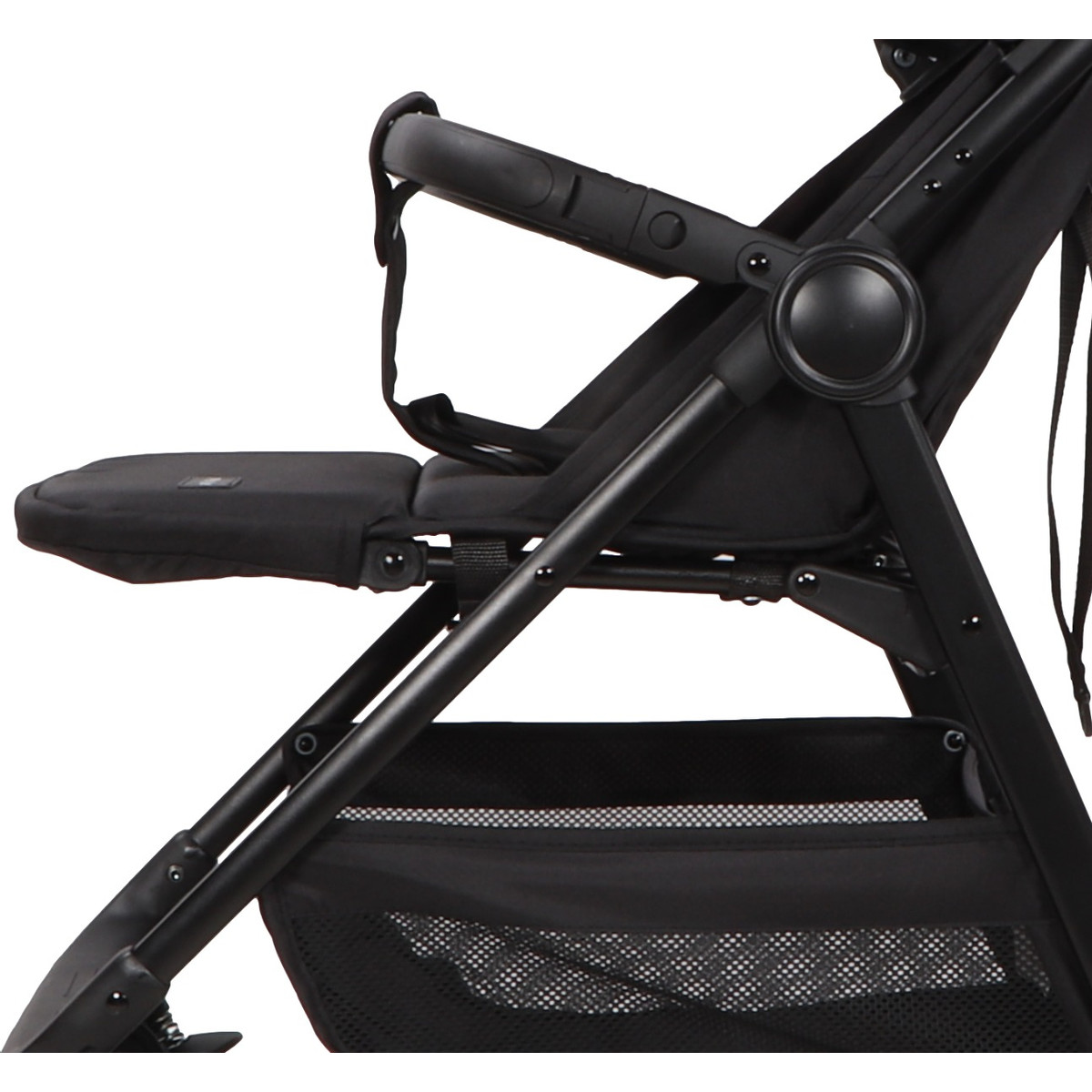MamaLoes Cato Zwart Shopper Wandelwagen