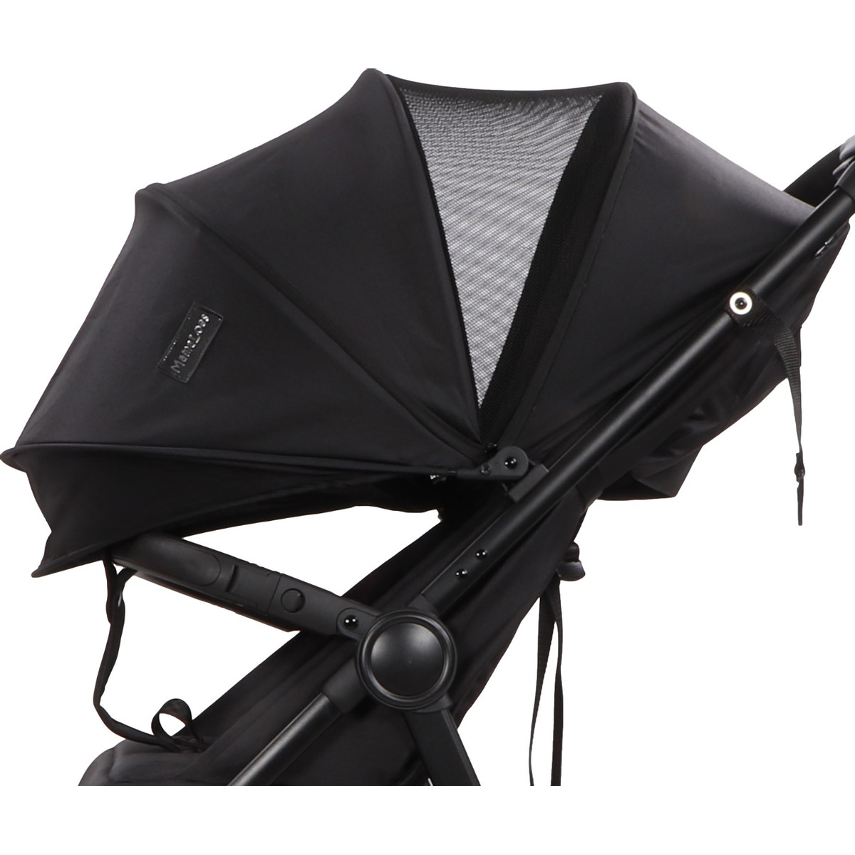 MamaLoes Cato Zwart Shopper Wandelwagen