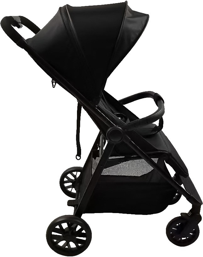 MamaLoes Cato Zwart Shopper Wandelwagen