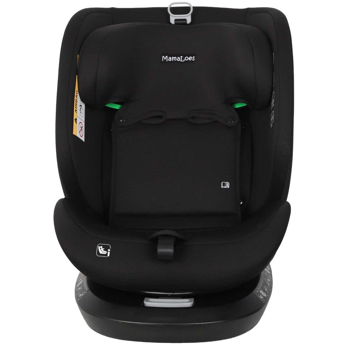 MamaLoes Dani Zwart 40-150 cm 360° i-Size Autostoel