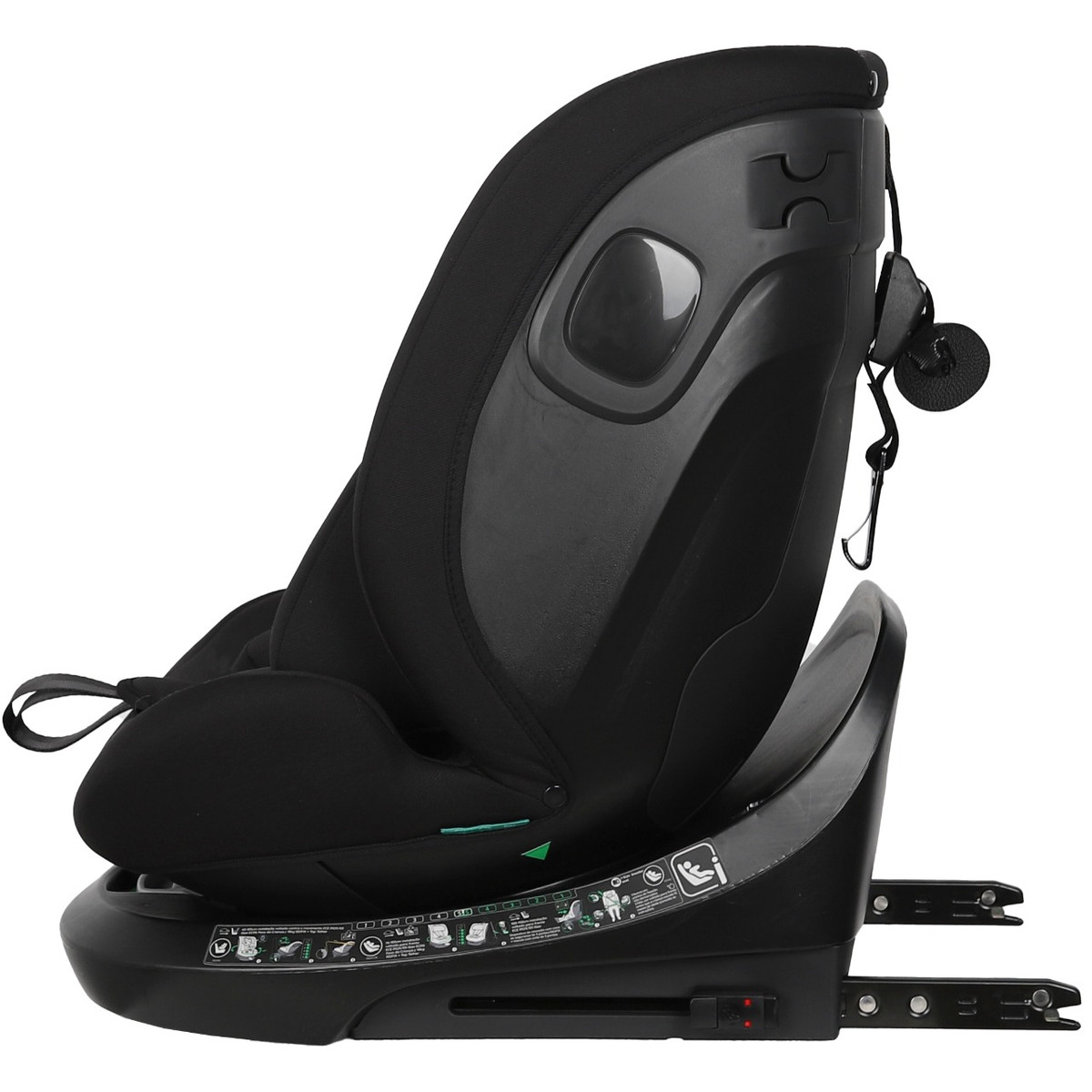 MamaLoes Dani Zwart 40-150 cm 360° i-Size Autostoel