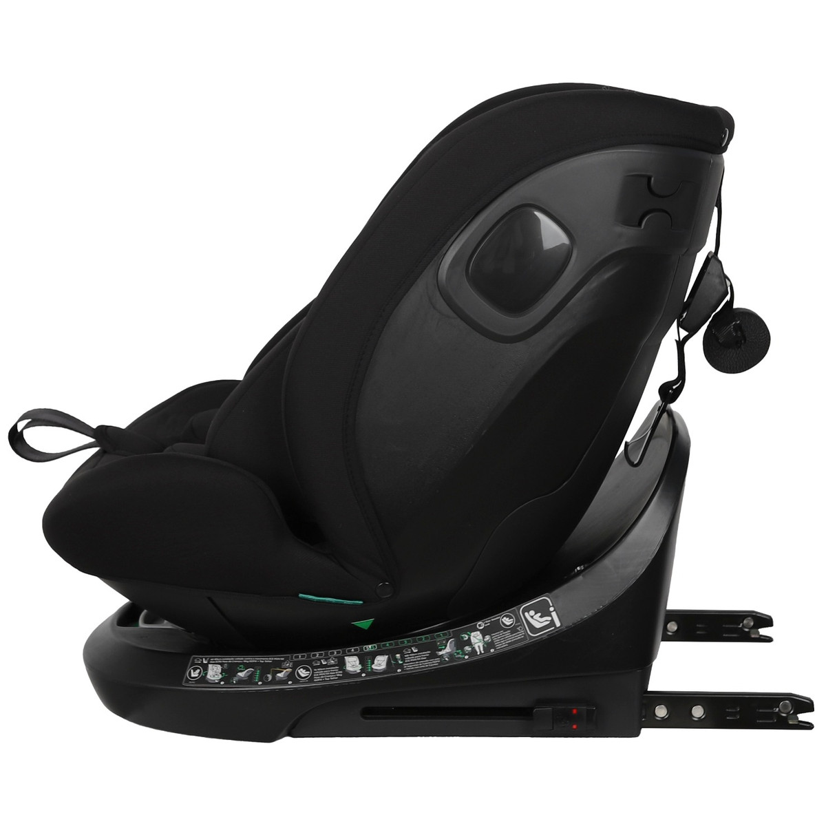 MamaLoes Dani Zwart 40-150 cm 360° i-Size Autostoel