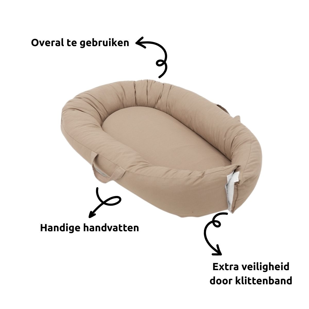 MamaLoes Sand Deluxe Babynest