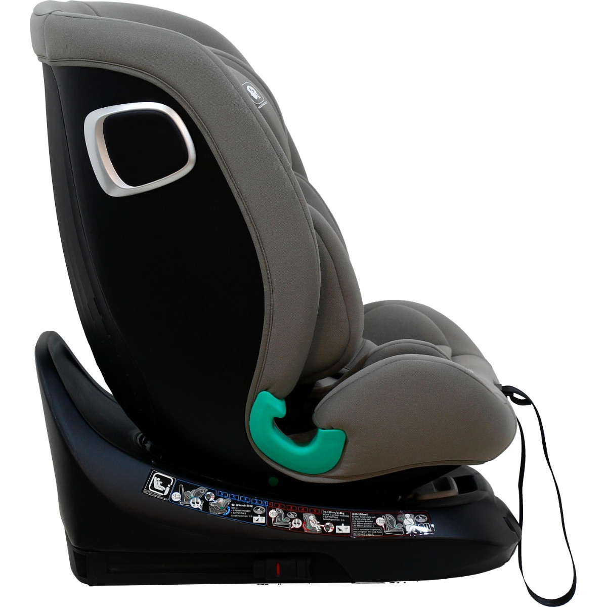 Mamaloes Demian Taupe 40-150 cm 360° i-Size Autostoel