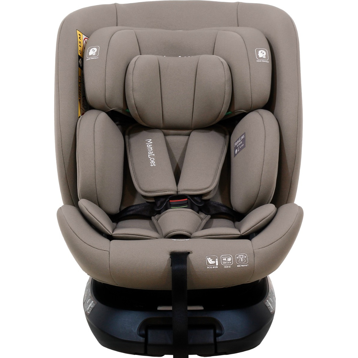 MamaLoes Demian Taupe 40-150 cm 360° i-Size Autostoel