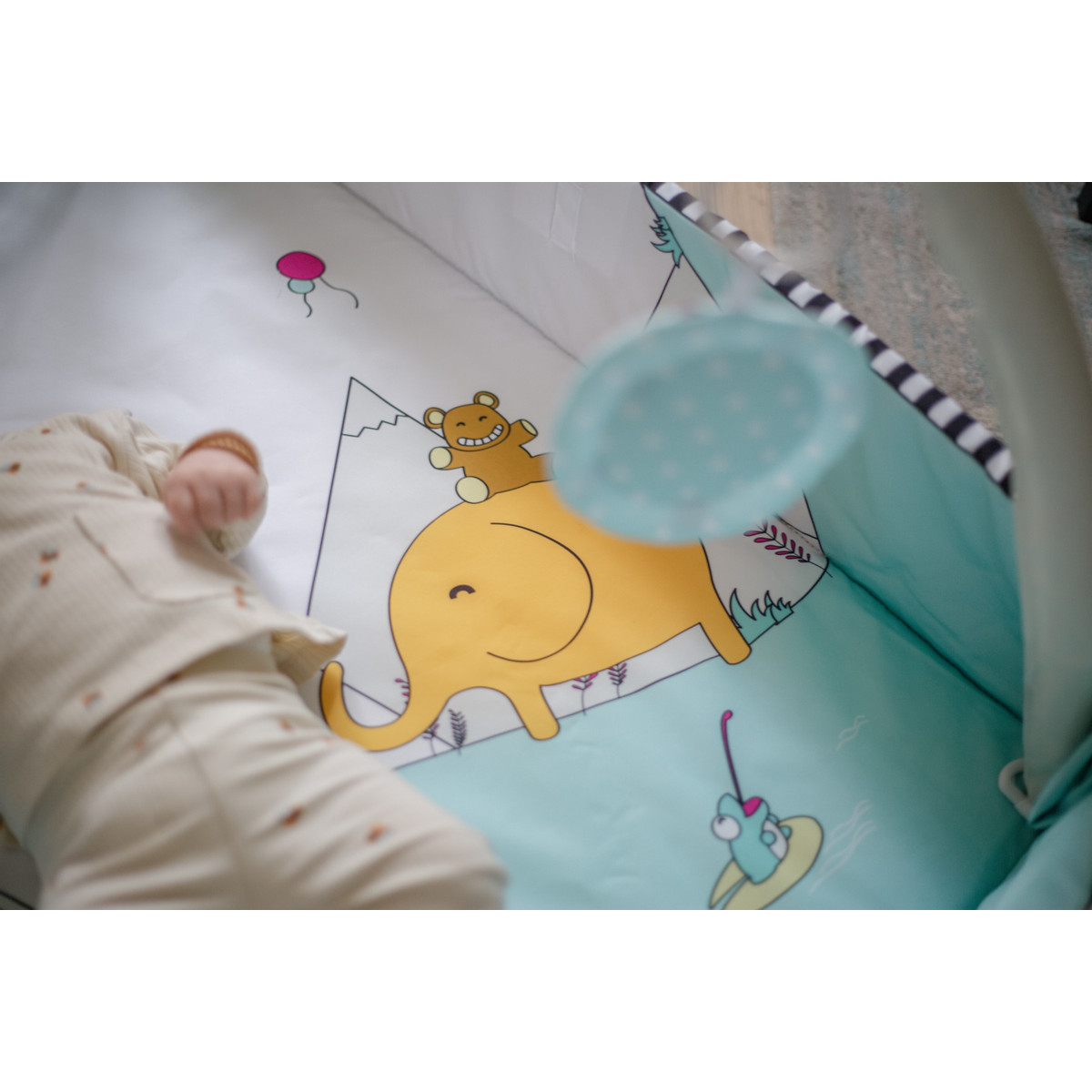 MamaLoes Diertjes 5-in-1 Speelkleed/Ballenbak