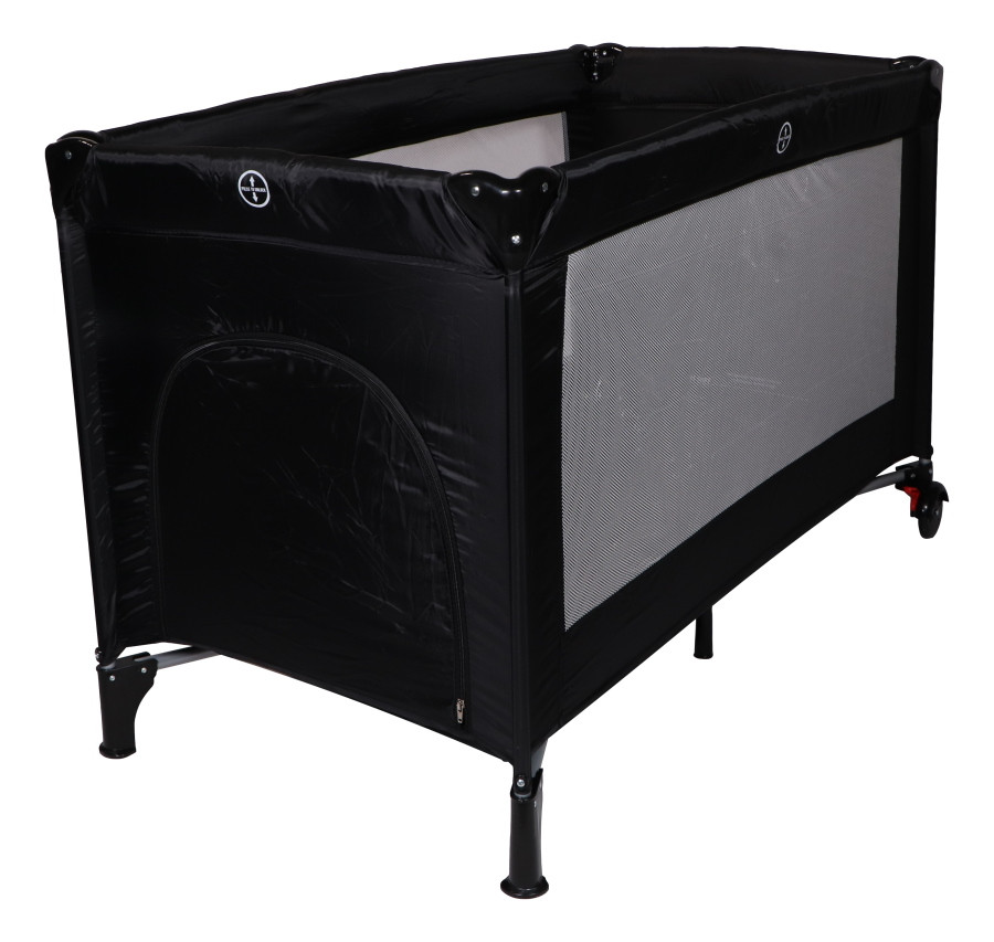 Ding Deluxe Black Campingbedje incl. Bodemverhoger